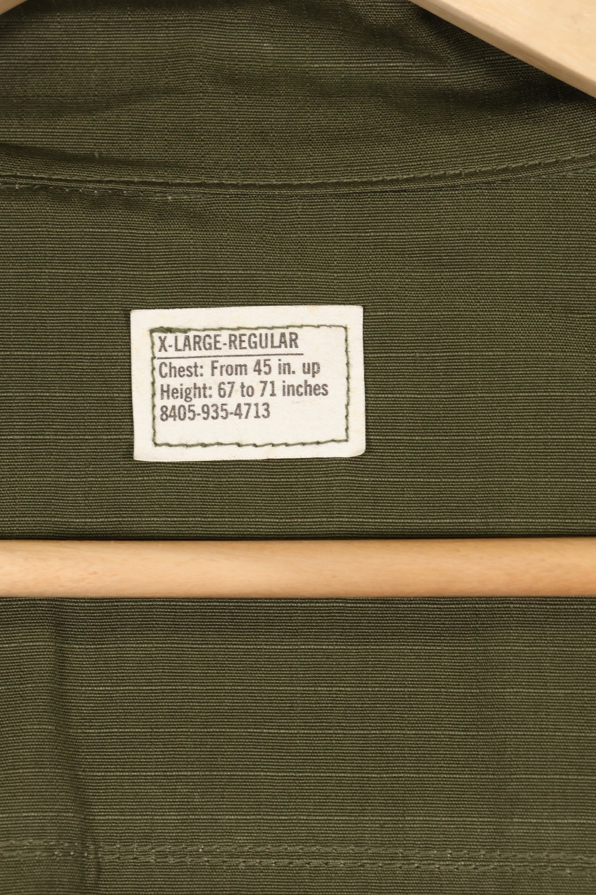 Actual 1970 X-L-R Deadstock 4th Model Jungle Fatigue Jacket A