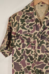 Real CIDG Beogam camo short sleeve shirt, faded, size tag, used.