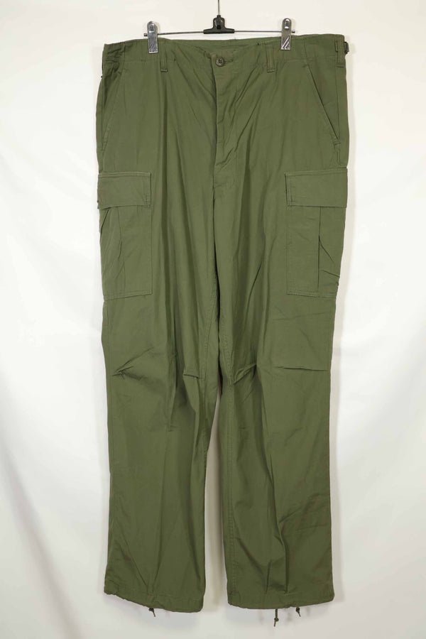 1967 Contract 3rd Model Non Ripstop Jungle Fatigue Pants L-L Used