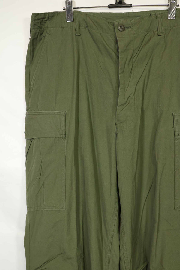 1967 Contract 3rd Model Non Ripstop Jungle Fatigue Pants L-L Used