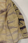Real Gold Tiger Stripe Shirt Asian Cut A-L Faded Used