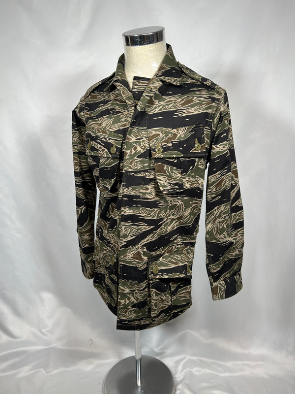 [Delivery in early March 2024]  MILITARIA 1911 Silver Tiger Stripe 1st Model Jungle Fatigue Jacket MADE IN JAPAN