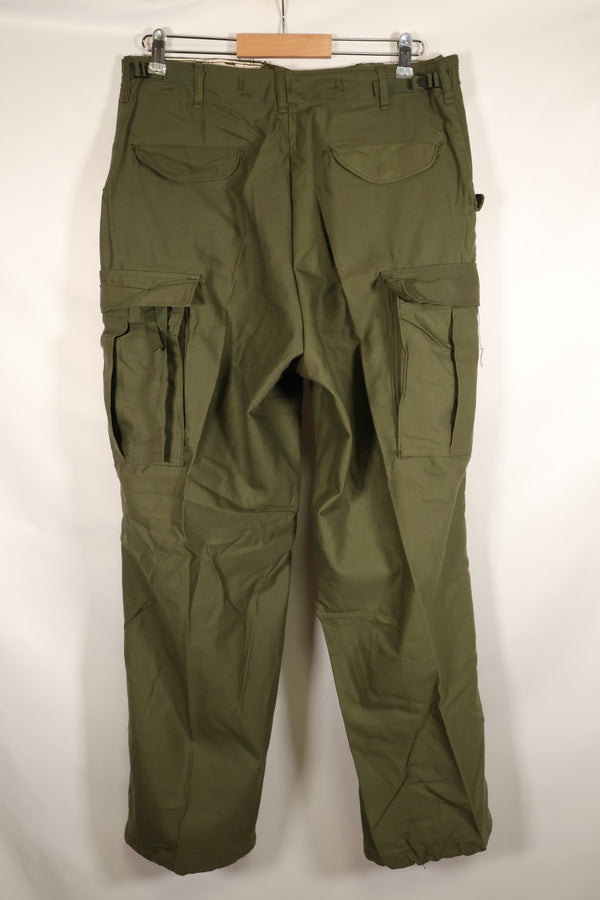 1974 Contract, M-R, Deadstock, U.S. Military, M65 Field Pants, Cargo Pants, Good Condition, NOS