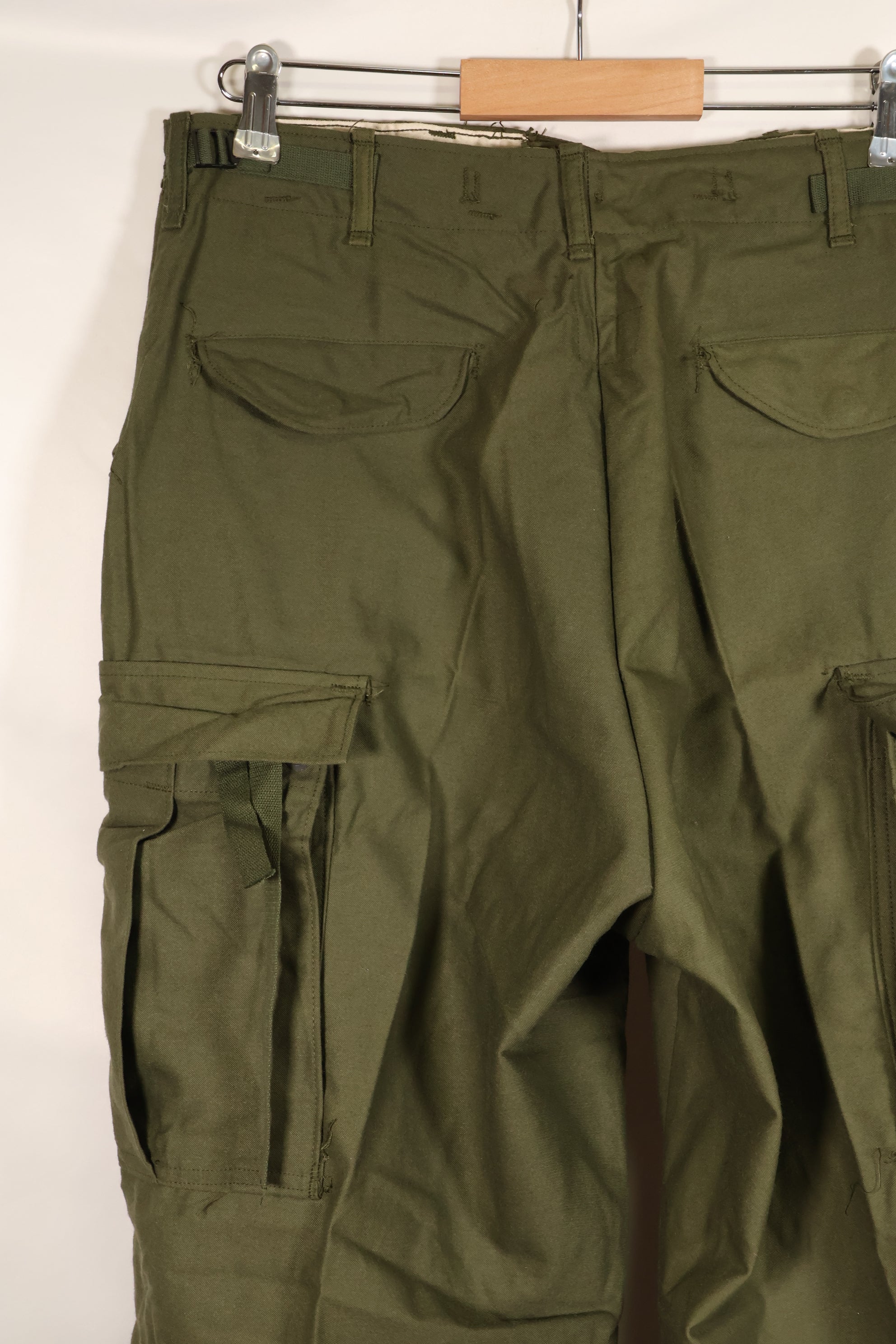1974 Contract, M-R, Deadstock, U.S. Military, M65 Field Pants, Cargo Pants, Good Condition, NOS