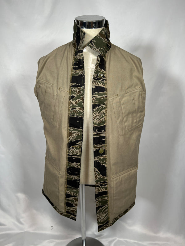 [Delivery in early March 2024]  MILITARIA 1911 Silver Tiger Stripe 1st Model Jungle Fatigue Jacket MADE IN JAPAN