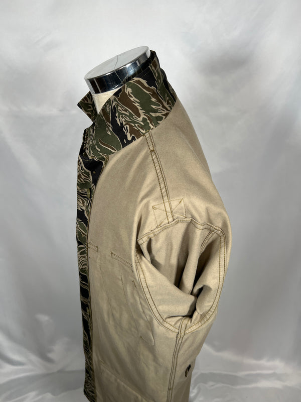 30% OFF [Delivery in early March 2024]  MILITARIA 1911 Silver Tiger Stripe 1st Model Jungle Fatigue Jacket MADE IN JAPAN