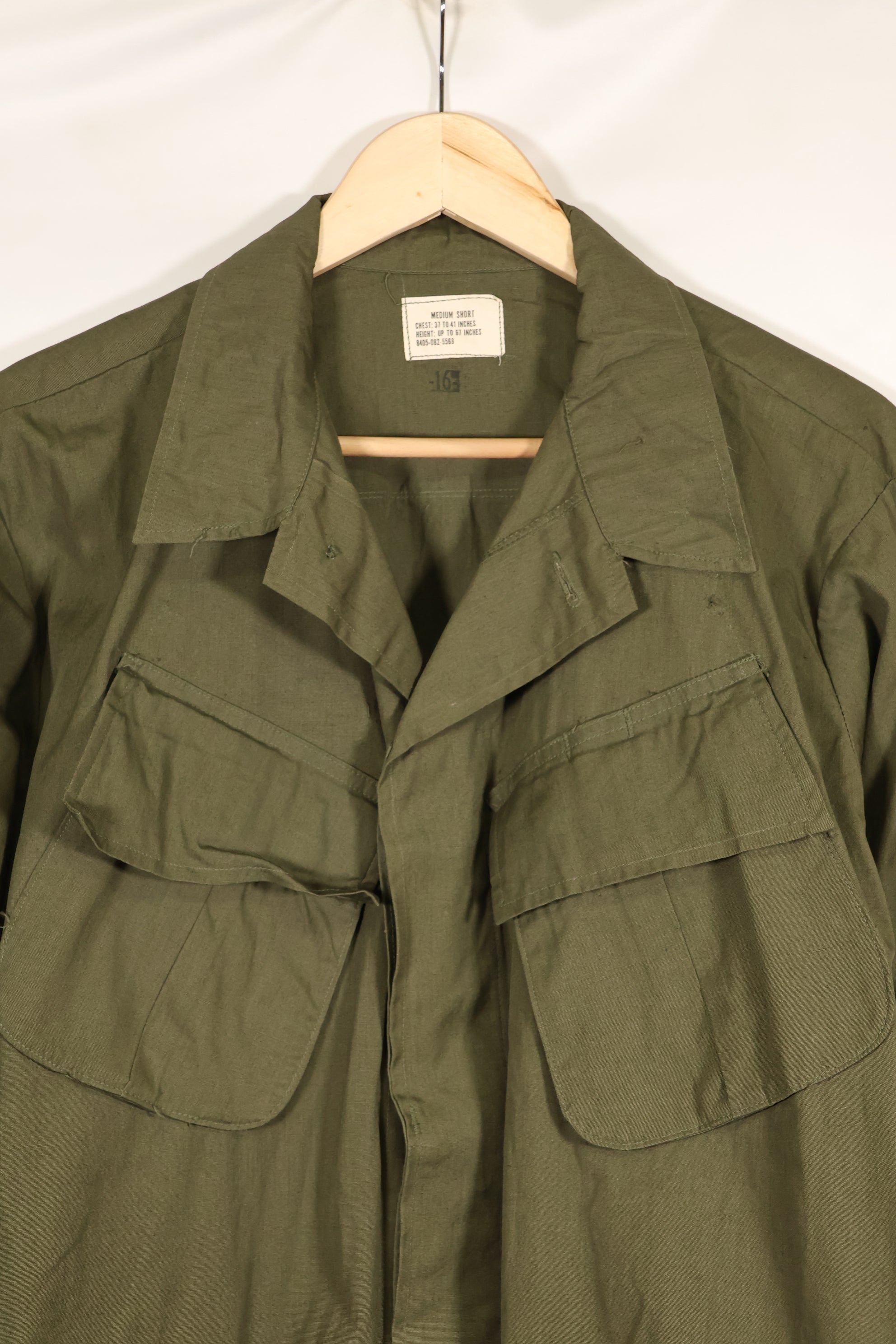 1969 Contract Deadstock M-S 3rd Model Jungle Fatigue Jacket Non Rip