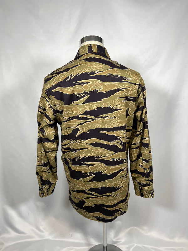 [Delivery in early March 2024]  MILITARIA 1911 Gold Tiger Stripe 2nd Model Jungle Fatigue Jacket MADE IN JAPAN