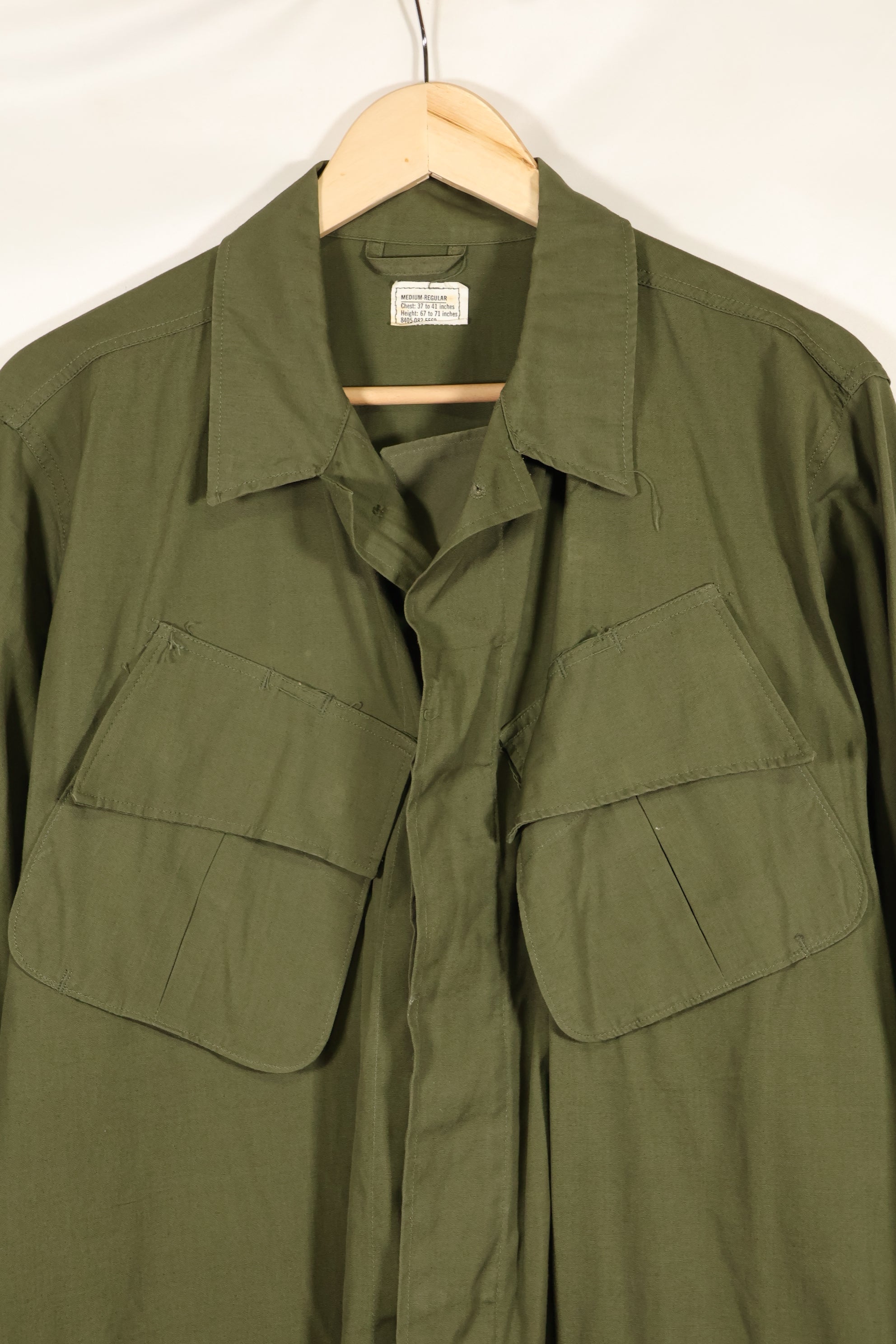 1966-67 Contract Deadstock M-R 3rd Model Jungle Fatigue Jacket Non Rip