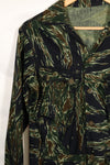 Estimated 1970s Silver Tiger Tiger Stripe Jacket Thai Tiger Used