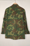 Real 1969 Ripstop ERDL Jungle Fatigue Jacket Used S-R