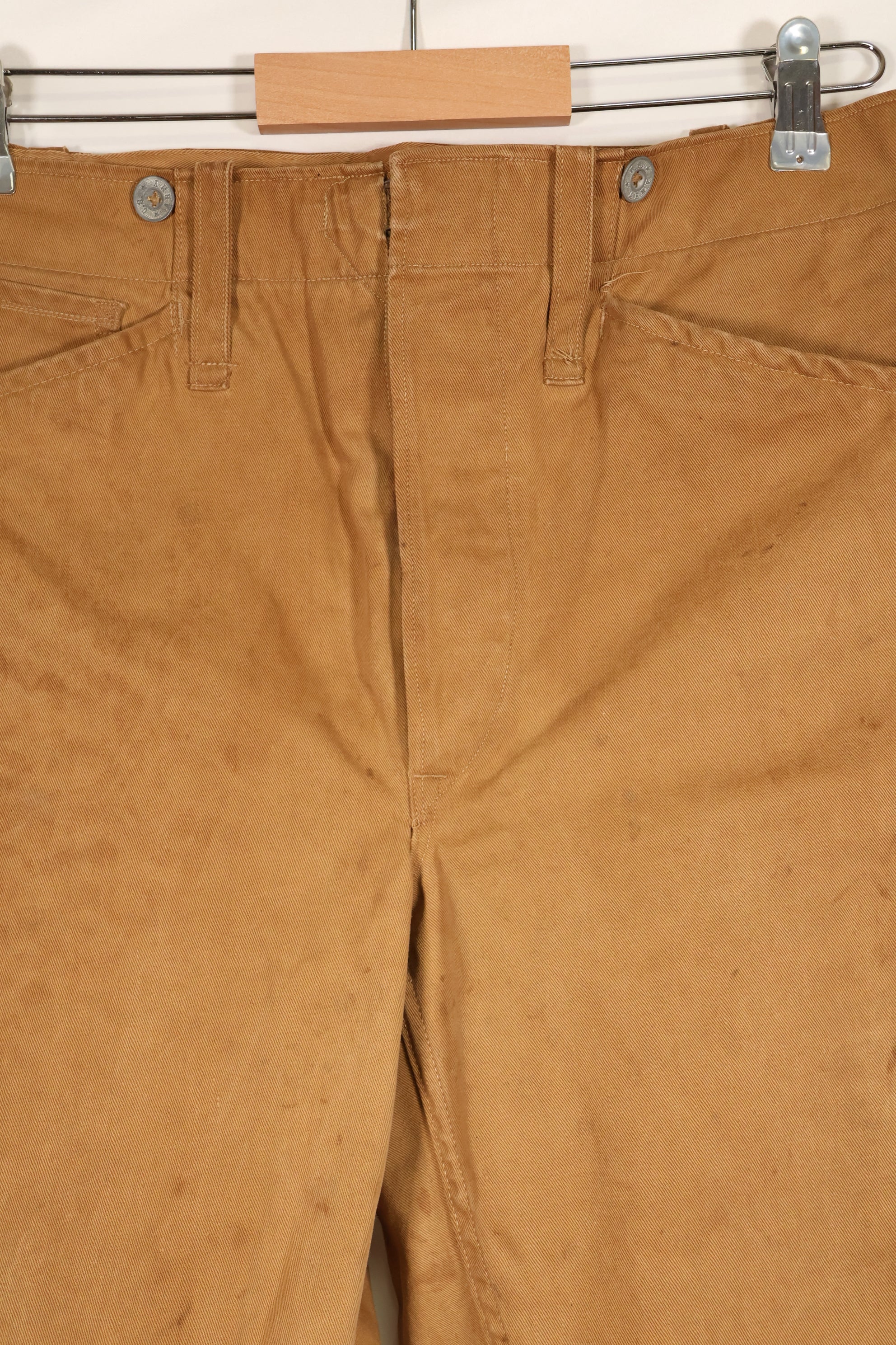 Circa 1989 | Brooks Brothers | U.S. Army | Chino pants | Spanish-American War | Unused at the time | Treated as used