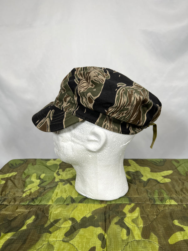 [Delivery in early March 2024]  MILITARIA 1911 Silver Tiger Stripe CIDG Patrol Hat MADE IN JAPAN