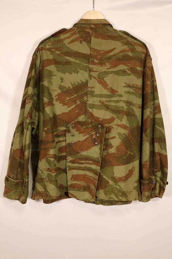 Real French Army Indochina War Lizard Camouflage TAP 47/54 Airborne Jacket Used
