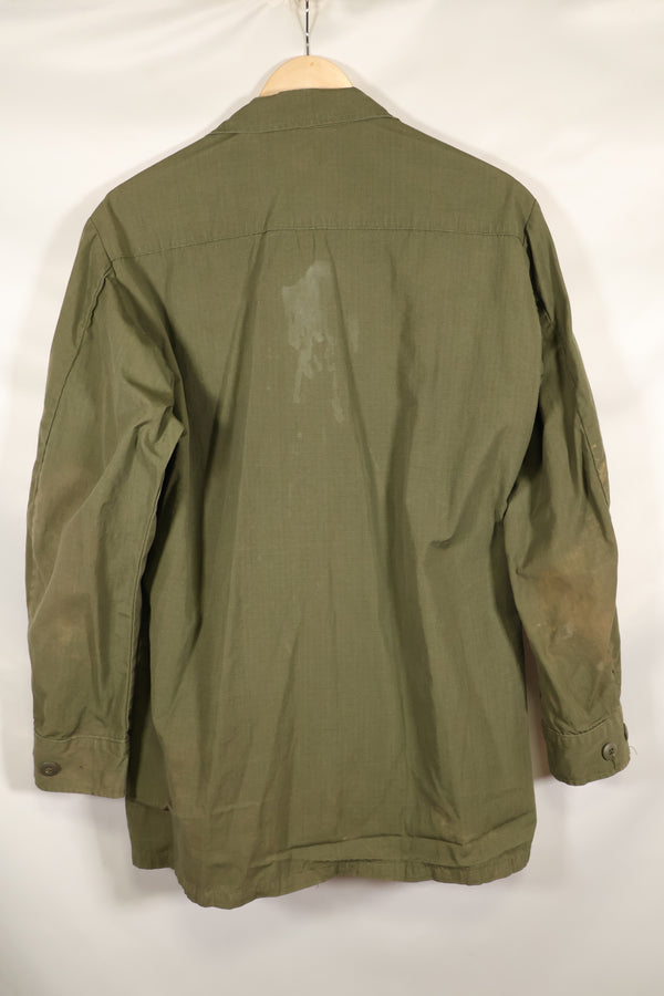 1968 Contract M-R Ripstop 4th Model Jungle Fatigue Jacket Used