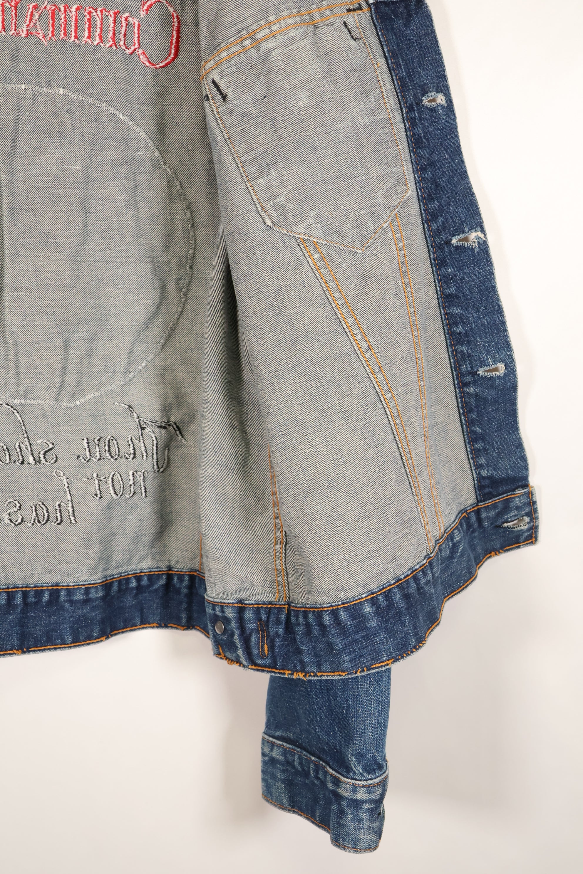 Late 1970s, U.S. Air Force The 12th Commandment Tour Jacket, Levis 70505 Big E, Used
