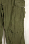 Circa 1967 L-R Non Rip 3rd Model Jungle Fatigue Pants, good condition, used.