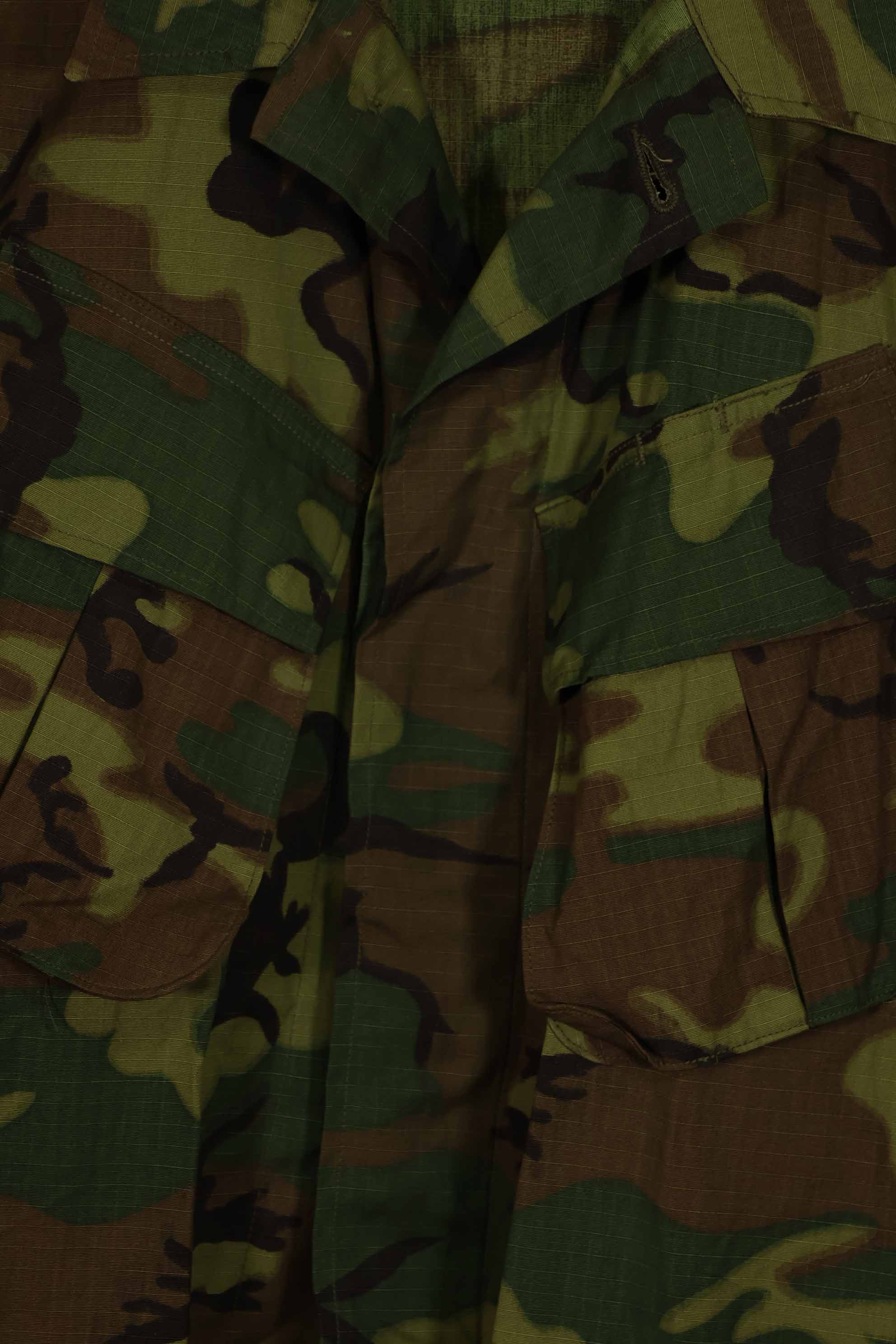 Real 1968 ERDL Camouflage Jungle Fatigue Jacket M-L Deadstock