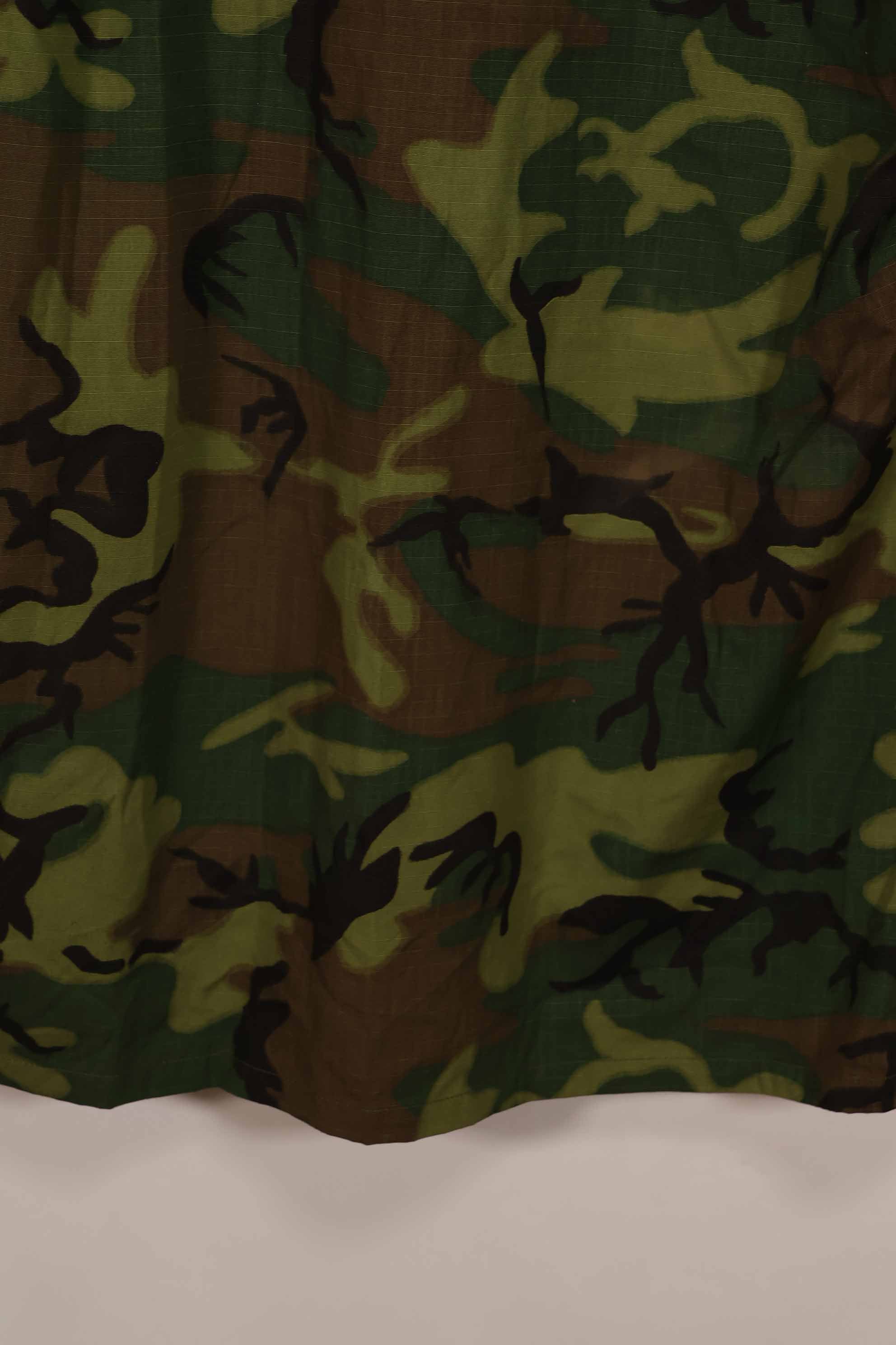 Real 1968 ERDL Camouflage Jungle Fatigue Jacket M-L Deadstock