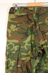 1968 Contract, S-R, Ripstop Fabric, ERDL Leaf Camo, Fatigue Pants, Good Condition, Used
