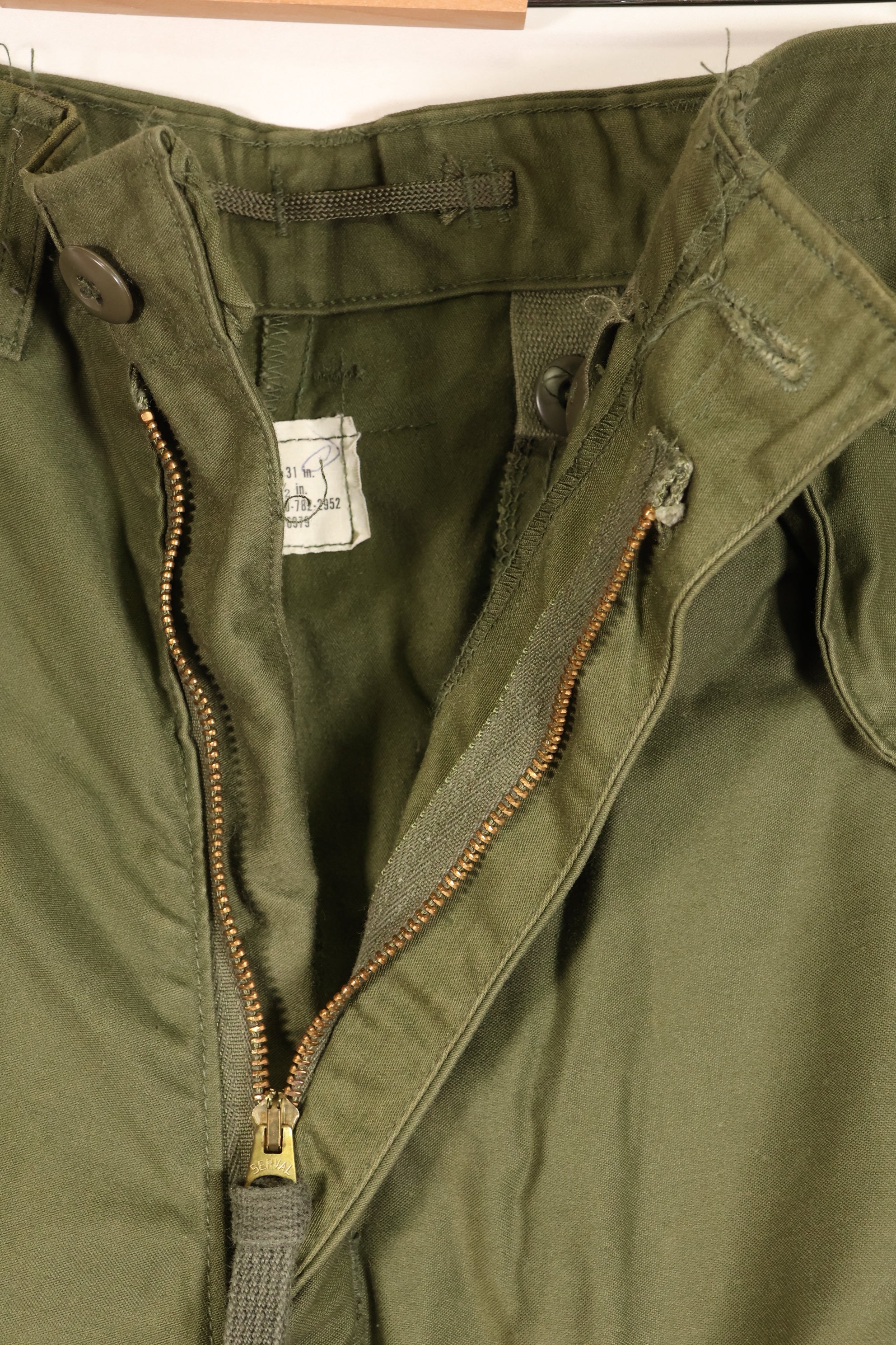 1976年契約　S-L　アメリカ軍　M65 フィールドパンツ　中古品　状態良い