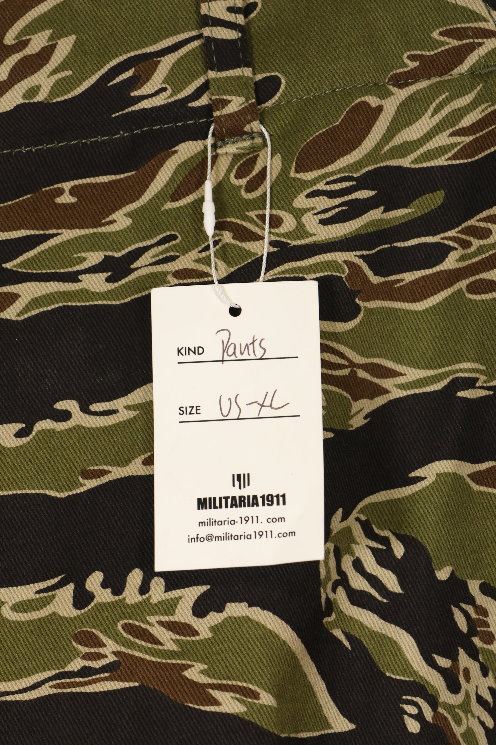 2024 US-XL MILITARIA 1911 Early Gold Tiger US Cut Pants Sample Used