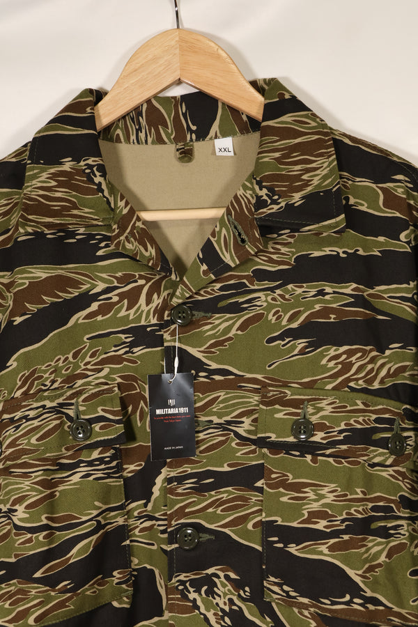 2024 US-XXL MILITARIA 1911 Early Gold Tiger US Cut Shirt Sample Used