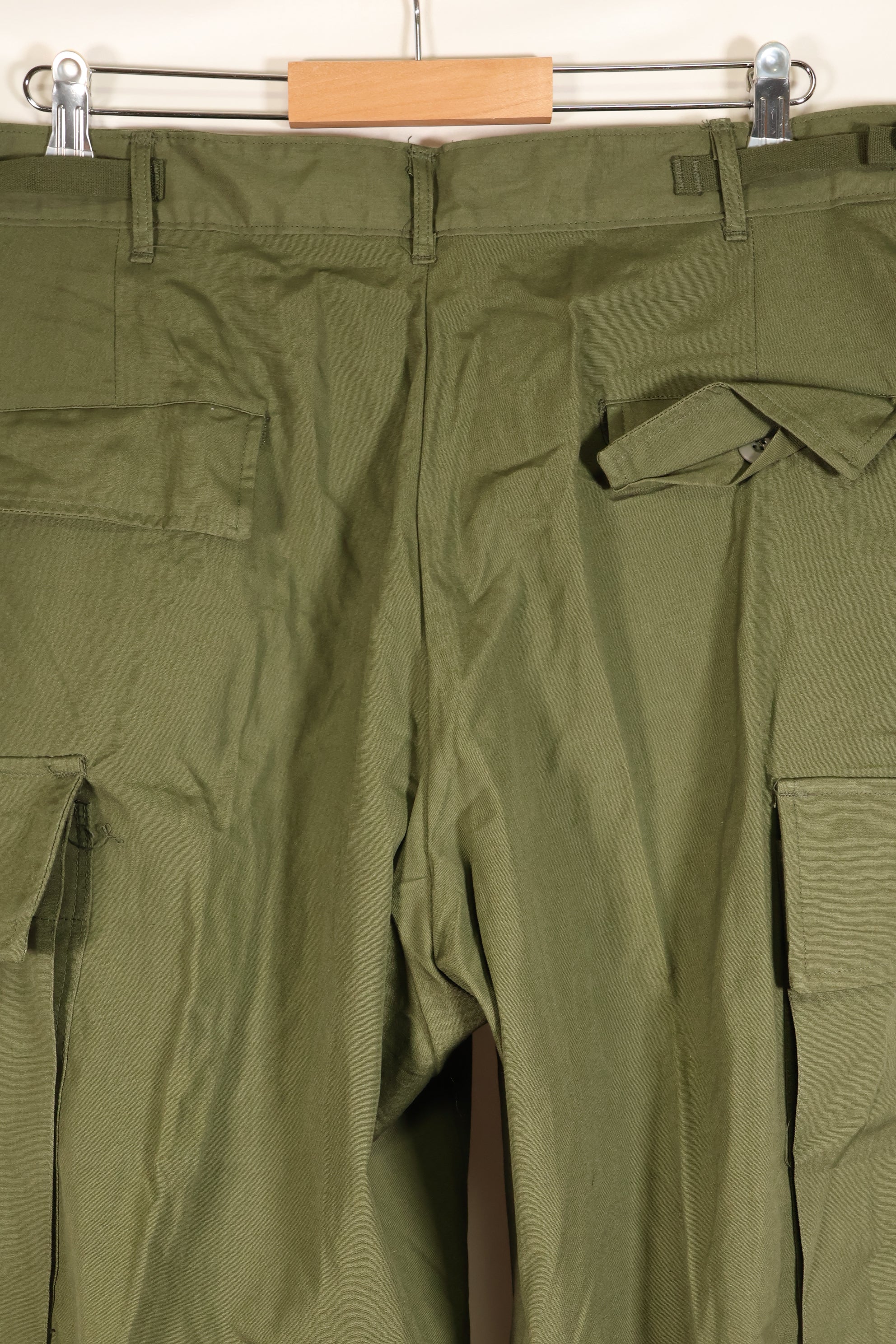 1967 Contract, Deadstock, L-R, 3rd Model Jungle Fatigue Pants, Good Condition, NOS