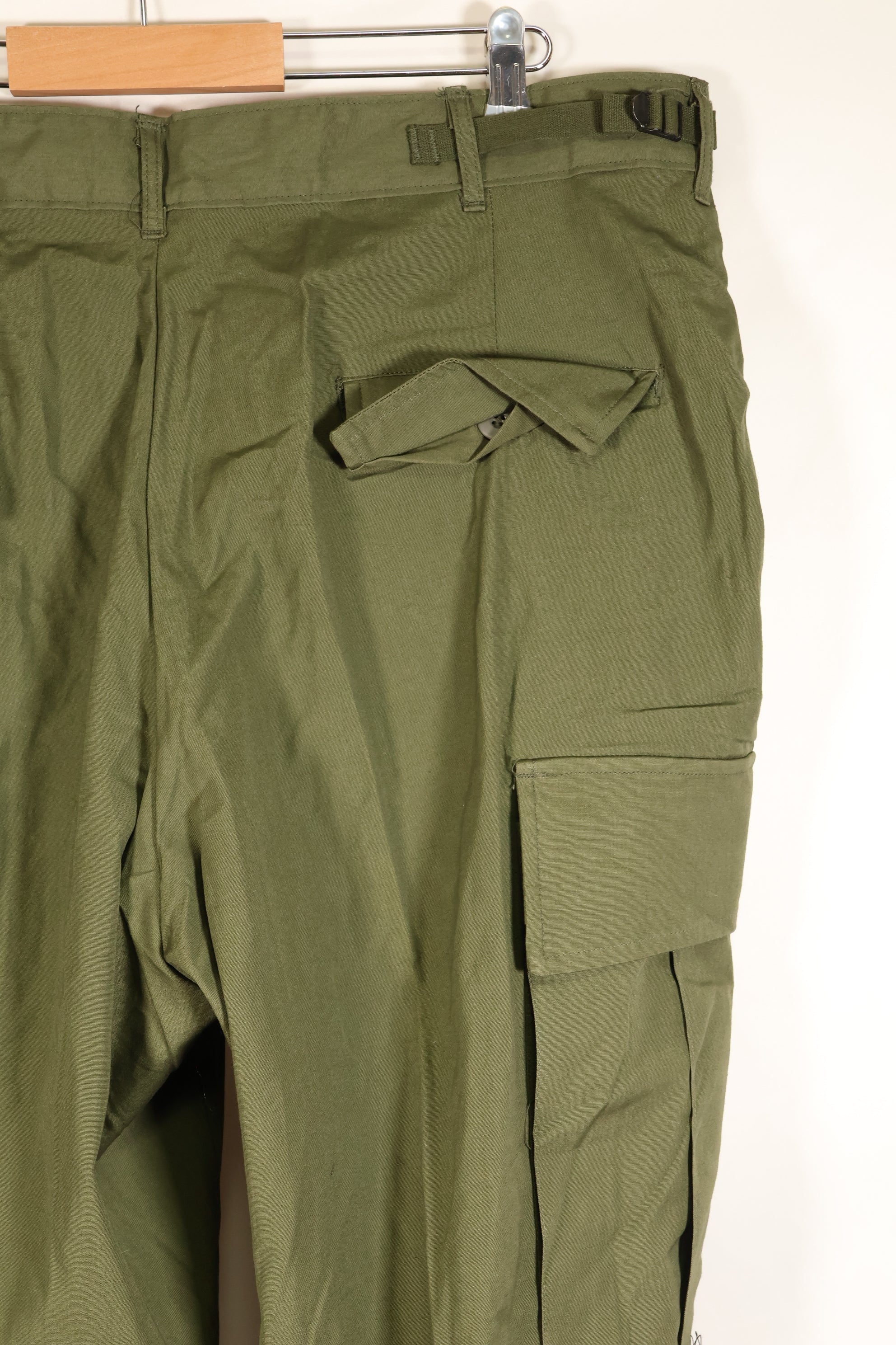 1967 Contract, Deadstock, L-R, 3rd Model Jungle Fatigue Pants, Good Condition, NOS