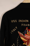 Real 1971-1972 US Navy Tour Jacket USS INCHON Used