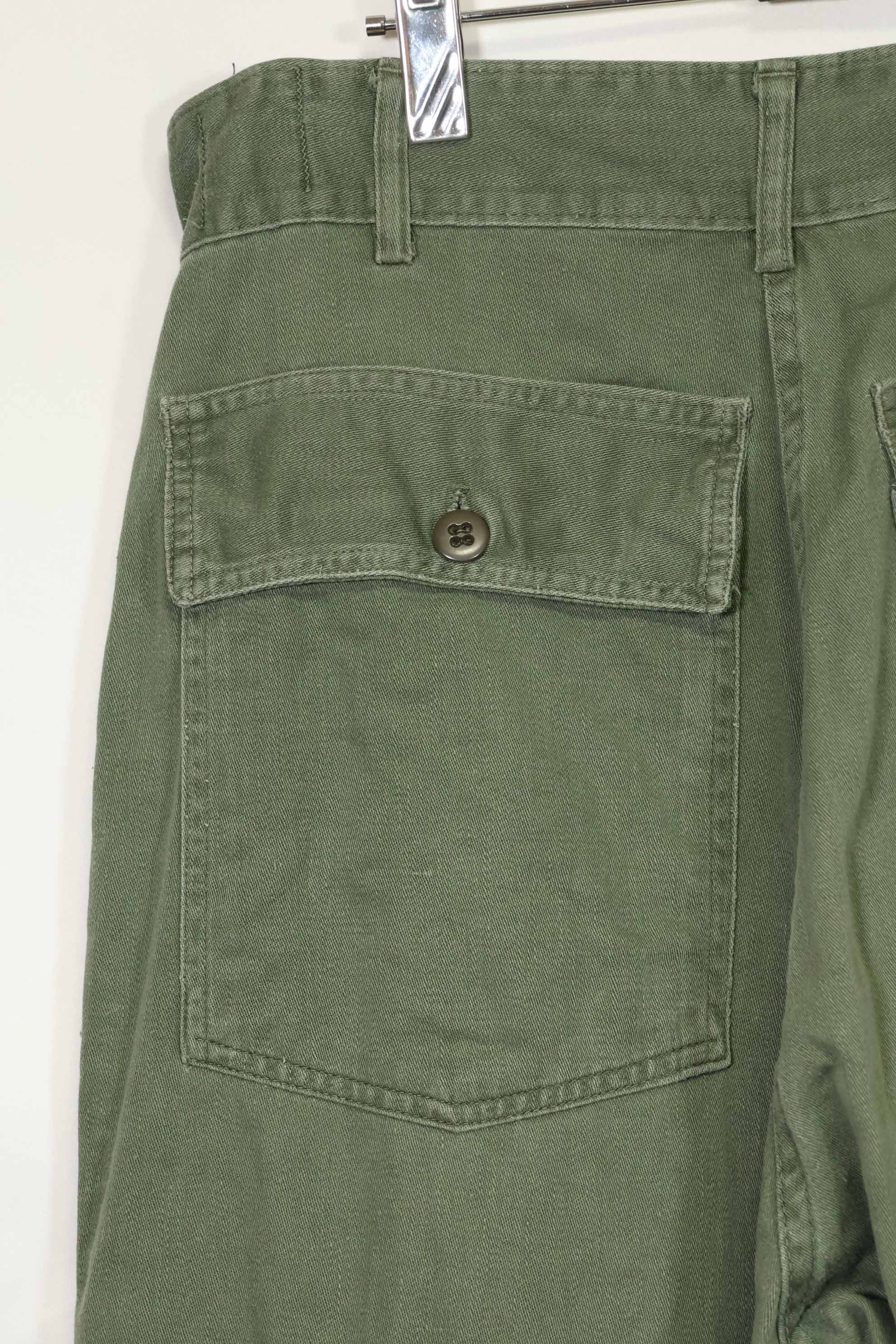 Early 1960s OG-107 Utility Uniform Baker Pants Modified 82nd Airborne Division A