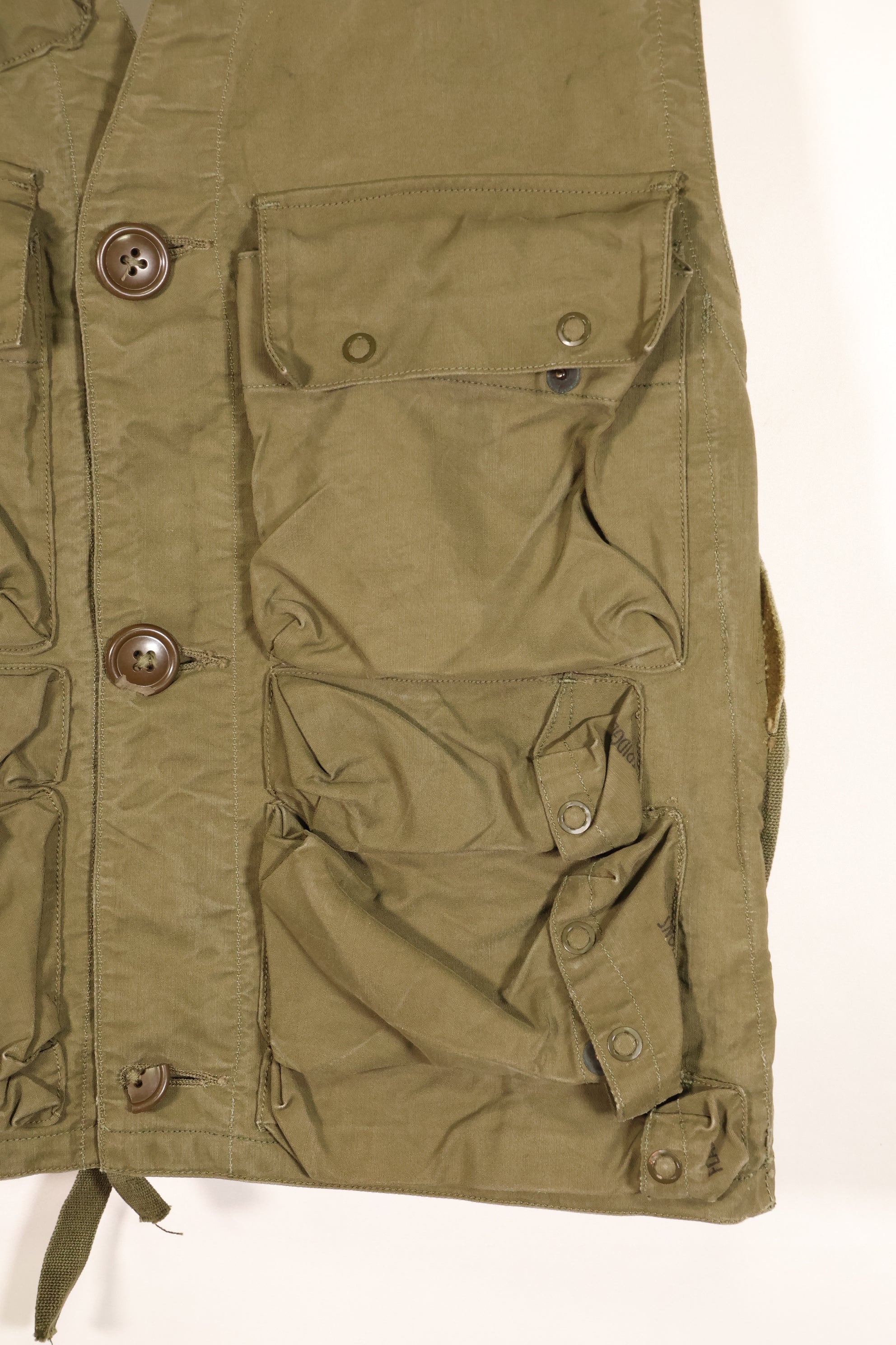 1940年代　アメリカ陸軍航空隊　USAAF　C-1　サバイバルベスト　フリーサイズ　中古品