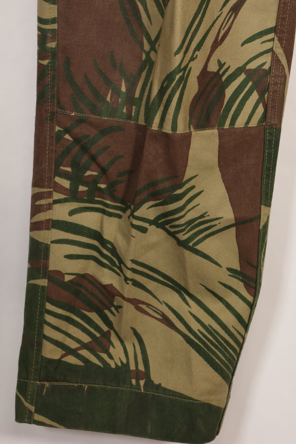 Ff Rhodesian Ranger Pants Real Rhodesian Army Rhodesian camouflage pants, faded, used.