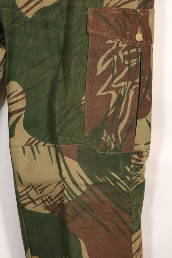 Ff Rhodesian Ranger Pants Real Rhodesian Army Rhodesian camouflage pants, faded, used.