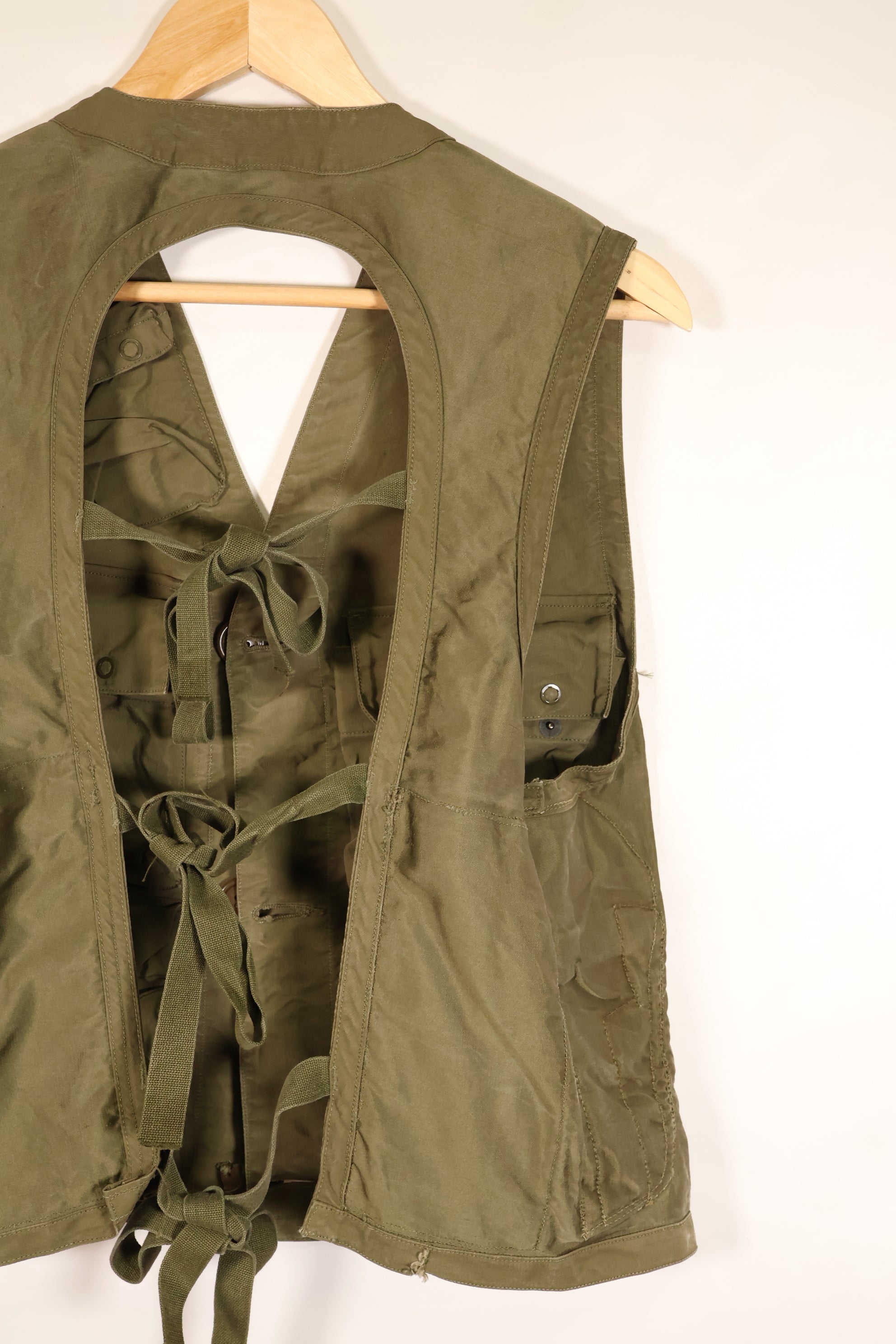 1940年代　アメリカ陸軍航空隊　USAAF　C-1　サバイバルベスト　フリーサイズ　中古品