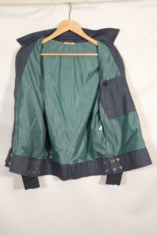 1970s East German military summer flight jacket, privately procured, used.