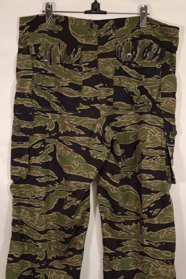 Real Late War Pattern Tiger Stripe Pants US-L Used