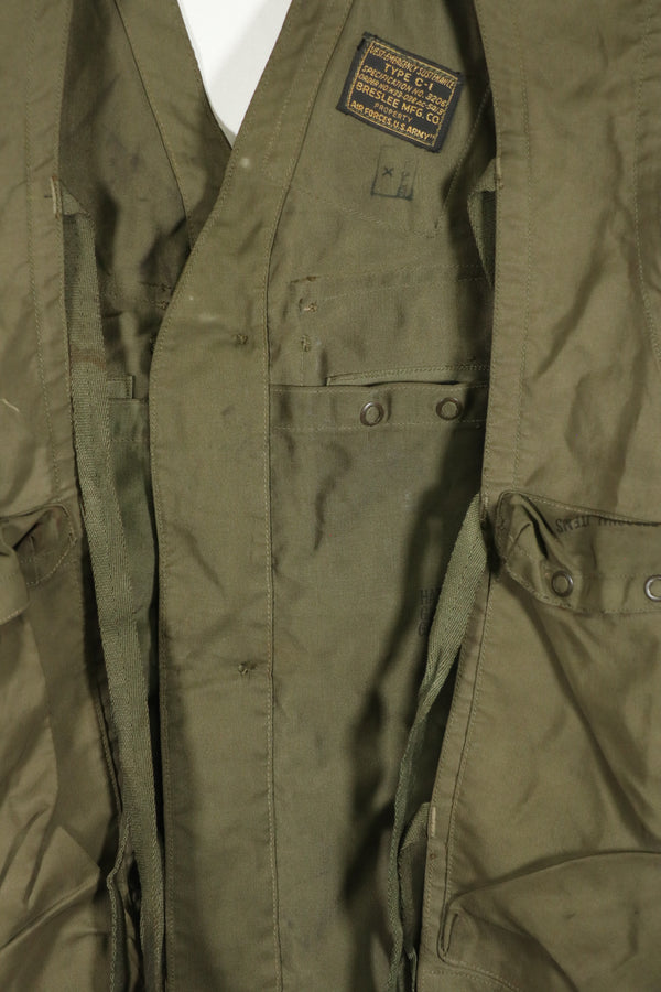 Real 1940s U.S. Army Air Force AAF C-1 Survival Vest, used.