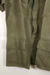 Circa 1967 L-S USAF Air Police 3rd Model Jungle Fatigue Jacket Short Sleeve Custom Used
