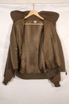 1940's-50's Italian privately procured Giusti flight jacket, blouson, used.