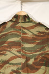 1950s French Army Airborne TAP 47/56 Pattern Lizard Camouflage Jacket, used.