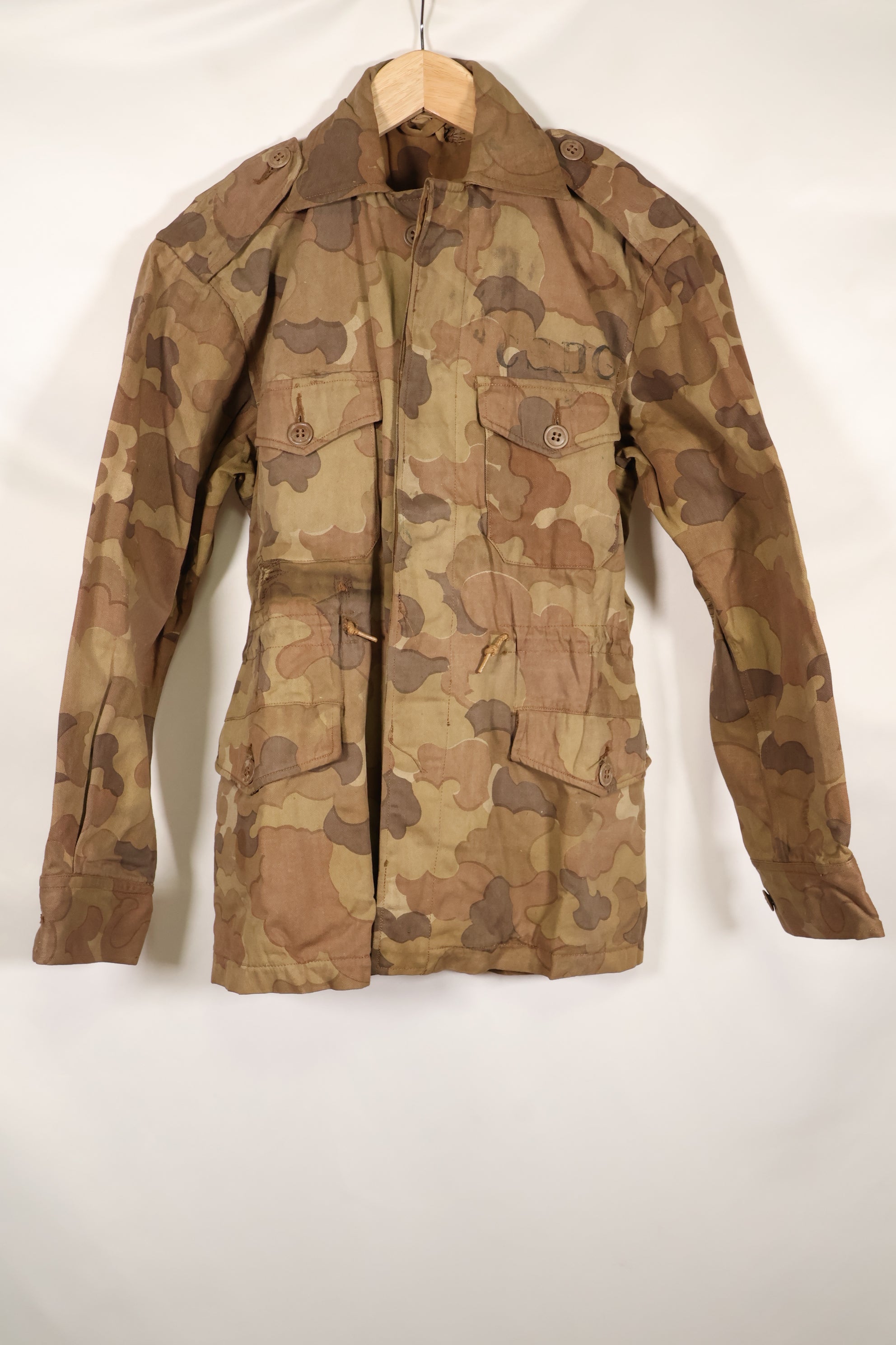 1960s ARVN Field Military Police Mitchell Camouflage Field Jacket, Used, A