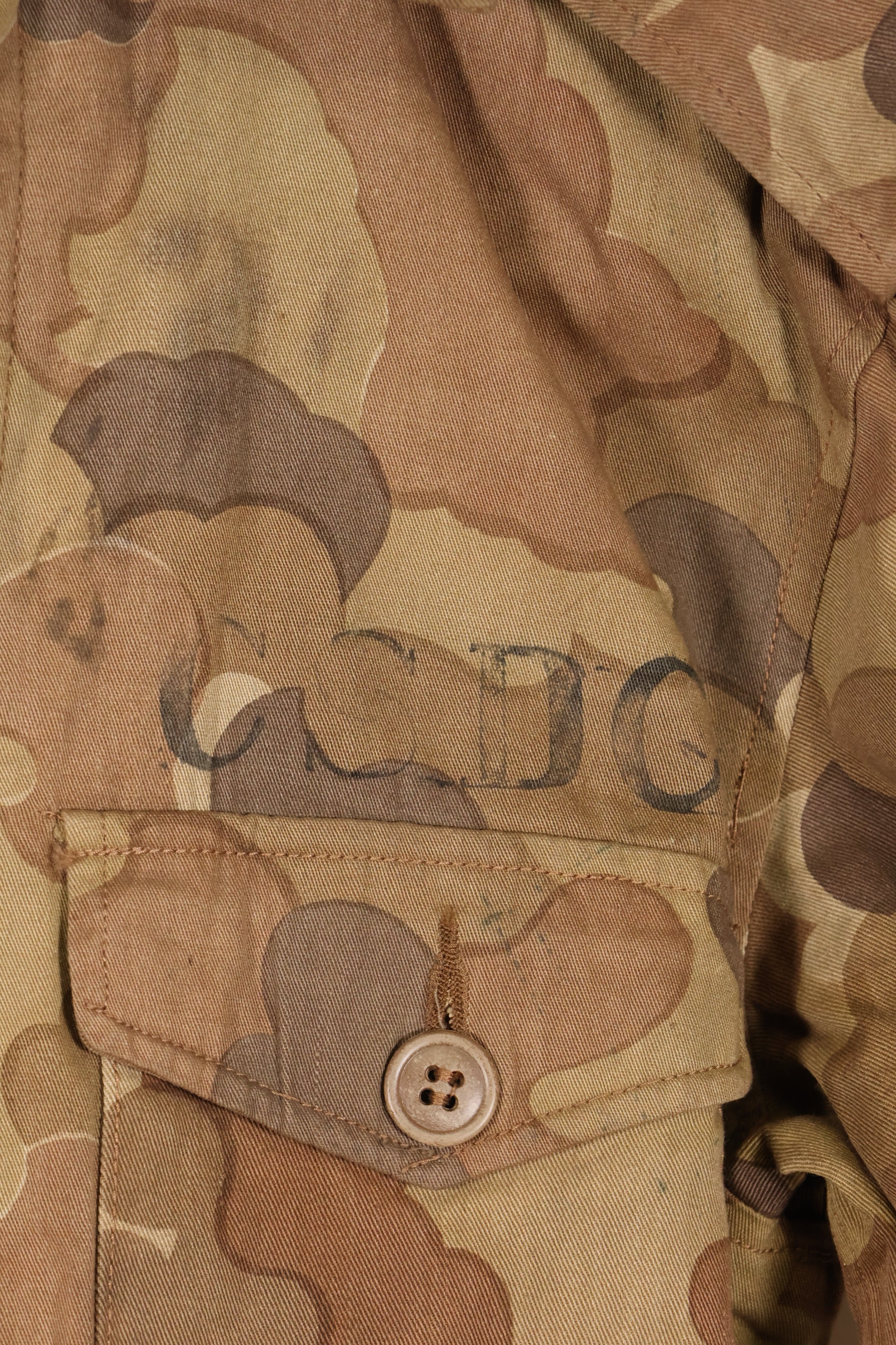 1960s ARVN Field Military Police Mitchell Camouflage Field Jacket, Used, A