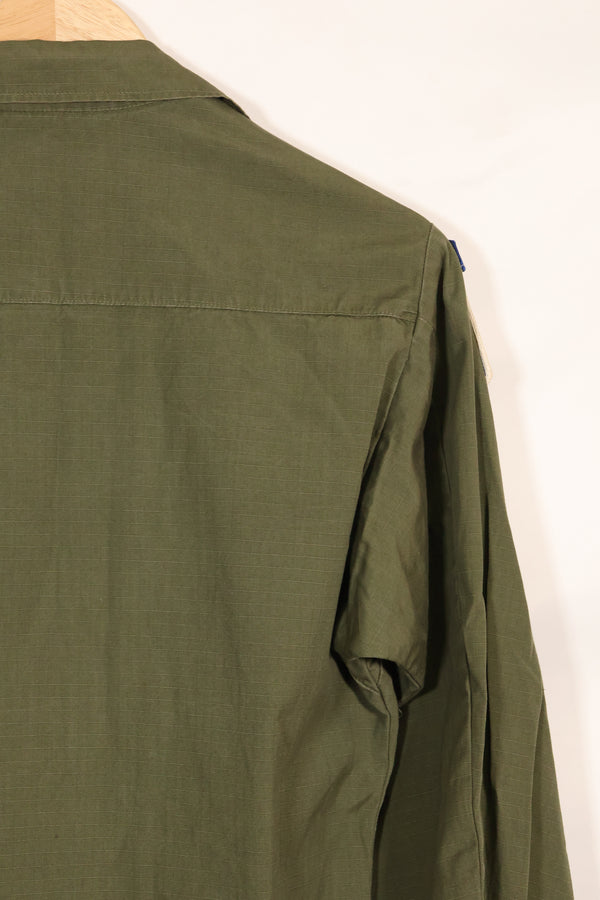 1969 Contract X-S-R 4th Model Jungle Fatigue Jacket 173rd Airborne Brigade, patch available, used.