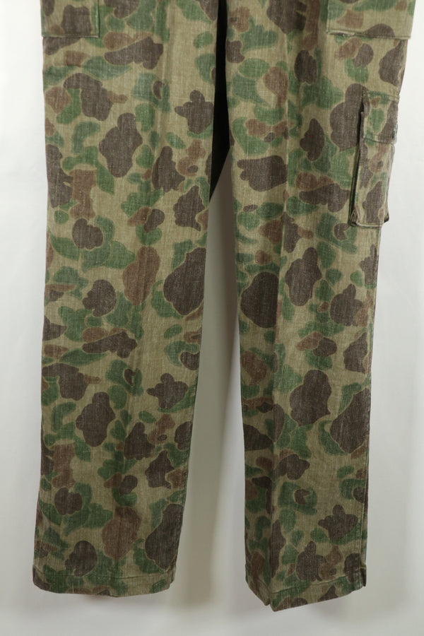Civilian Duck Hunter Camouflage Hunting Pants Local Made Frogskin Camouflage Used