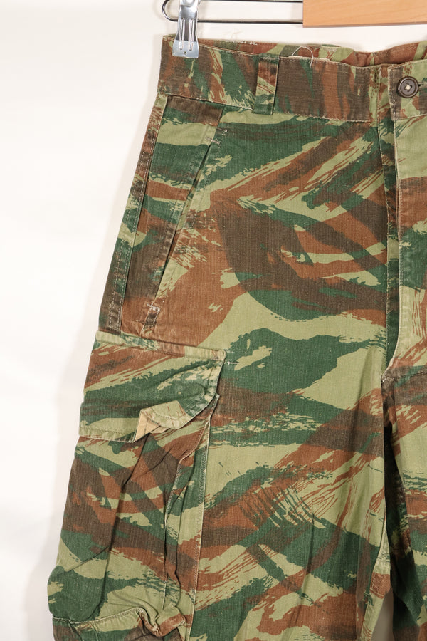 1960s French Army Lizard Camouflage Pants TAP 47/56 Pattern Used