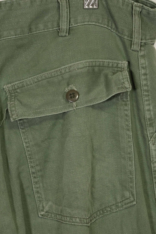 Early 1960s OG-107 Utility Uniform Baker Pants Modified 82nd Airborne Division D