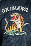 Recent Okinawa made Souvenir Jacket directly embroidered MA-1 A