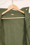 1967 Contract Snoopy Patch US Navy USN OG-107 Utility Shirt Used A