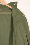 1967 Contract Snoopy Patch US Navy USN OG-107 Utility Shirt Used A